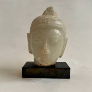 19th C. Buddha Head